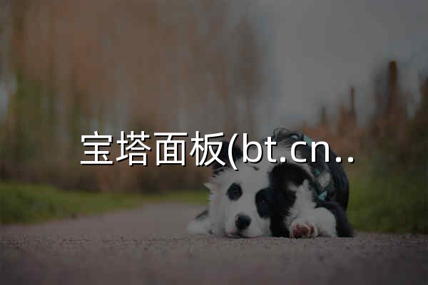寶塔面板(bt.cn) 簡單好用的Linux/Windows服務器運維管理面板 - 官網預覽